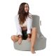 ATELIER DEL SOFA Baštenski layz bag Lina, tamnosiva - 248FRN1375