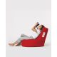 ATELIER DEL SOFA Baštenski layz bag Lina, crvena - 248FRN1376