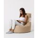 ATELIER DEL SOFA Baštenski layz bag Lina, krem - 248FRN1385
