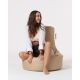 ATELIER DEL SOFA Baštenski layz bag Lina, krem - 248FRN1385