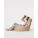 ATELIER DEL SOFA Baštenski layz bag Lina, krem - 248FRN1385