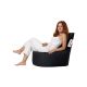 ATELIER DEL SOFA Baštenski lazy bag za decu Baton, crna - 248FRN1402