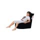 ATELIER DEL SOFA Baštenski lazy bag za decu Baton, crna - 248FRN1402