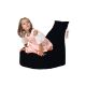 ATELIER DEL SOFA Baštenski lazy bag za decu Baton, crna - 248FRN1402