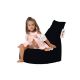 ATELIER DEL SOFA Baštenski lazy bag za decu Baton, crna - 248FRN1402