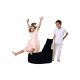 ATELIER DEL SOFA Baštenski lazy bag za decu Baton, crna - 248FRN1402