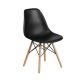 LEMON PLANET Trpezarijska stolica Aurora, crna - 25-KS006