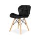 FREJA Trpezarijska stolica, crna - 25-KS011