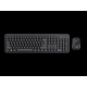 TRUST Bežična tastatura i miš Ody II US, crna - 25018