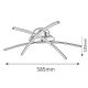 Rabalux Plafonjera Alexis LED 3x 7W hrom (2504) - 2504