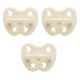 HEVEA cucle od prirodne gume TRIO (0-3 mes) Mlečno bela - 250721