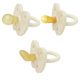 HEVEA cucle od prirodne gume TRIO (0-3 mes) Mlečno bela - 250721
