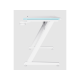 TRUST Gejmerski sto GXT709W Luminus RGB, bela - 25328-1-1