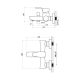 DIPLON Baterija kade crna ST2561BL. - 4626-1