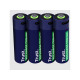 TRUST Punjive baterija USB-C 4P - AA, (4 kom), USB-C kabel 4P, crna - 25631-1-1