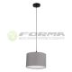FORMA Visilica 1xE27 F7702-25V GY - 002570