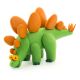 HEY CLAY Glina Dinos - 3 cans - Stegosaurus - 26020