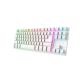 TRUST Tastatura GXT 831 Thado Wireless TKL set/US/bela - EP3081662
