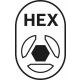 BOSCH Burgija za pločice HEX-9 Ceramic 2608589521, 5 x 45 x 90 mm - 2608589521