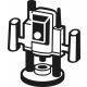 BOSCH Ravno glodalo 8 mm, D1 25 mm, L 19,6 mm, G 51 mm - 2608628392