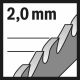 BOSCH List ubodne testere T 321 BF 2608636707, Speed za Metal - 2608636707