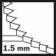 BOSCH BIM-TiN segmentni list testere ACZ 85 EIB Multi Material 2608661758, 85 mm - 2608661758