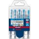 BOSCH Set burgija 5/1 Expert HEX-9 MultiConstruction 5,5/6/6/7/8 mm - 2608900586