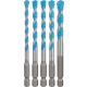 BOSCH Set burgija 5/1 Expert HEX-9 MultiConstruction 5,5/6/6/7/8 mm - 2608900586