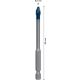 BOSCH HardCeramic burgija od 6x90 mm EXPERT HEX-9 - 2608900590