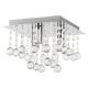 Rabalux Plafonjera Corinna E14 3x MAX 40W hrom (2617) - 2617