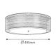 Rabalux Plafonjera Anastasia E14 3x MAX 25W hrom (2634) - 2634