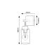 Rabalux Zidna lampa Prudence E27 1x MAX 40W crna (2671) - 2671
