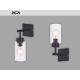 Rabalux Zidna lampa Prudence E27 1x MAX 40W crna (2671) - 2671