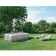 INTEX Bazen pvc 4m x 2m x 1m prism frame rectangular pool set - 26788NP