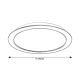 RABALUX Ugradna rasveta Shaun LED 17W - 2680