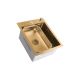 SANDONNA Inox sudopera sa dozerom i korpicom 40x50cm HD4050R, zlatna - 2705-1