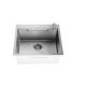 SANDONNA Inox sudopera sa dozerom i korpicom 55x50cm HD5550R, hrom - 2706-1