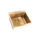 SANDONNA Inox sudopera sa dozerom i korpicom 55x50cm HD5550R, zlatna - 2708-1-1