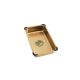 SANDONNA Inox sudopera sa dozerom, korpicom i daskom 60x50cm HD6050R, zlatna - 2711-1