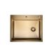 SANDONNA Inox sudopera sa dozerom, korpicom i daskom 60x50cm HD6050R, zlatna - 2711-1