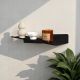 HANAH HOME Zidna polica Vlnt123Syh, crna - EP3056822