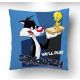WARNER BROS Ukrasni jastuk 40x40cm Silvester i Tweety, plava - 2753-SILVESTER 1