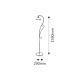 Rabalux Podne lampe Elisett E27 1x MAX 60W bronzana (2758) - 2758