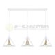 FORMA Viseća lampa 3xE27 F7204-3V WH - 003655