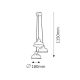 RABALUX Visilica Owen mat crna, E27 25W - 2790