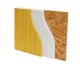 STRALE Kućica za pse 50x65x75cm LUX Yellow - EP3196626