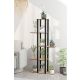 HANAH HOME Stalak za cveće Gardenia Flower Bed, svetlo braon/crna - EP3132592
