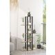 HANAH HOME Stalak za cveće Gardenia Flower Bed, svetlo braon/crna - EP3132592