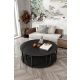HANAH HOME Set klub stolova Yin Yang 4 70, crna - EP3056864