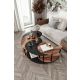 HANAH HOME Set klub stolova Yi Yang4L 70, braon/crna - EP3056894